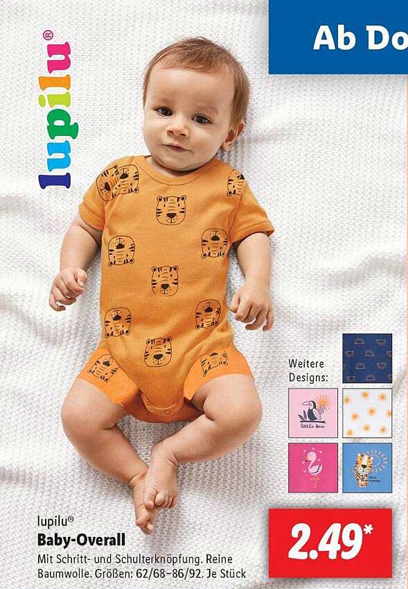lupilu® Baby-Overall