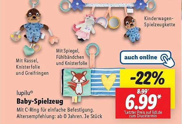 lupilu® Baby-Spielzeug
