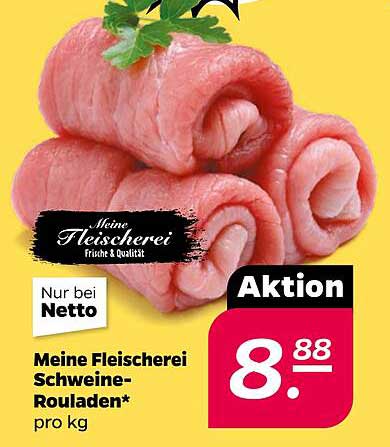 Meine Fleischerei Schweine-Rouladen* pro kg