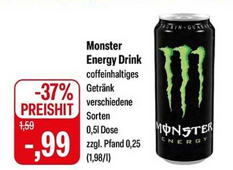 Monster Energy Drink 0,5l Dose