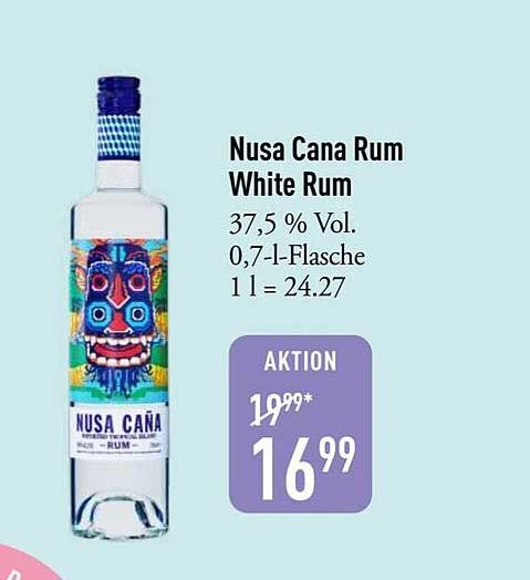 Nusa Cana Rum White Rum