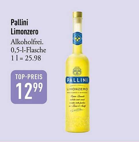 Pallini Limonzero - Alkoholisch und erfrischend!
