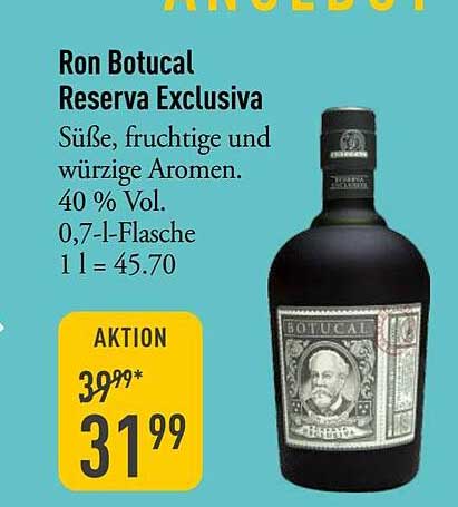 Ron Botucal Reserva Exclusiva