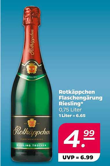 Rotkäppchen Flaschengärung Riesling 0,75 Liter