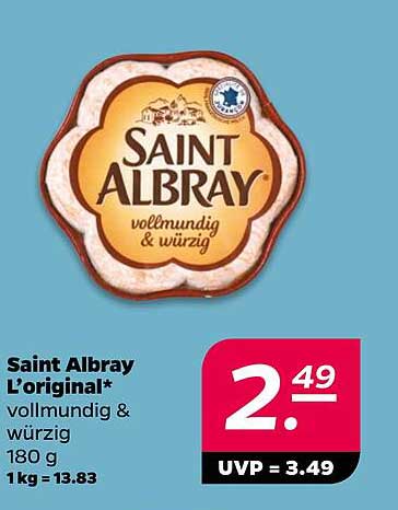 Saint Albray L'original - vollmundig & würzig 180 g