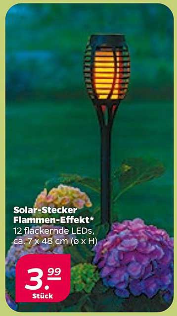 Solar-Stecker Flammen-Effekt