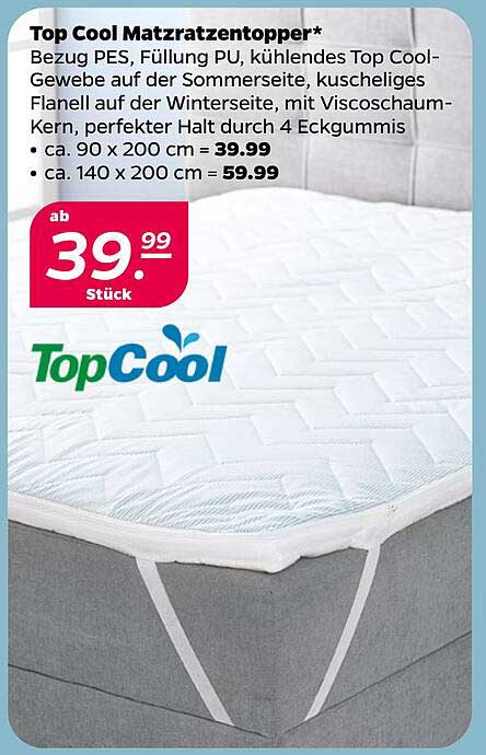 Top Cool Matratzenentopper