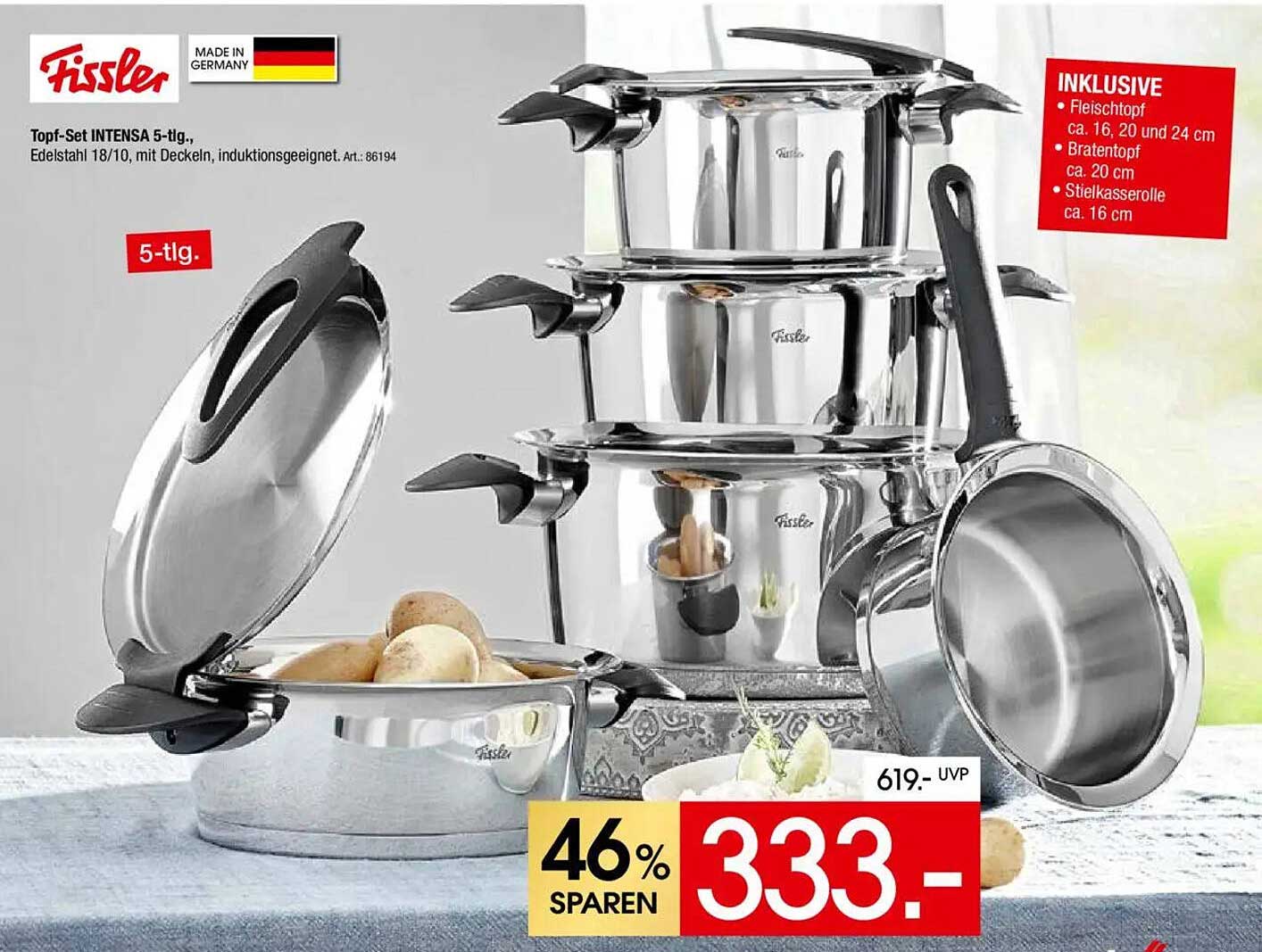 Topf-Set INTENSA 5-tlg.