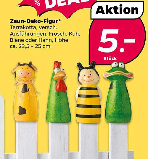 Zaun-Deko-Figur* Terrakotta, verschiedene Ausführungen