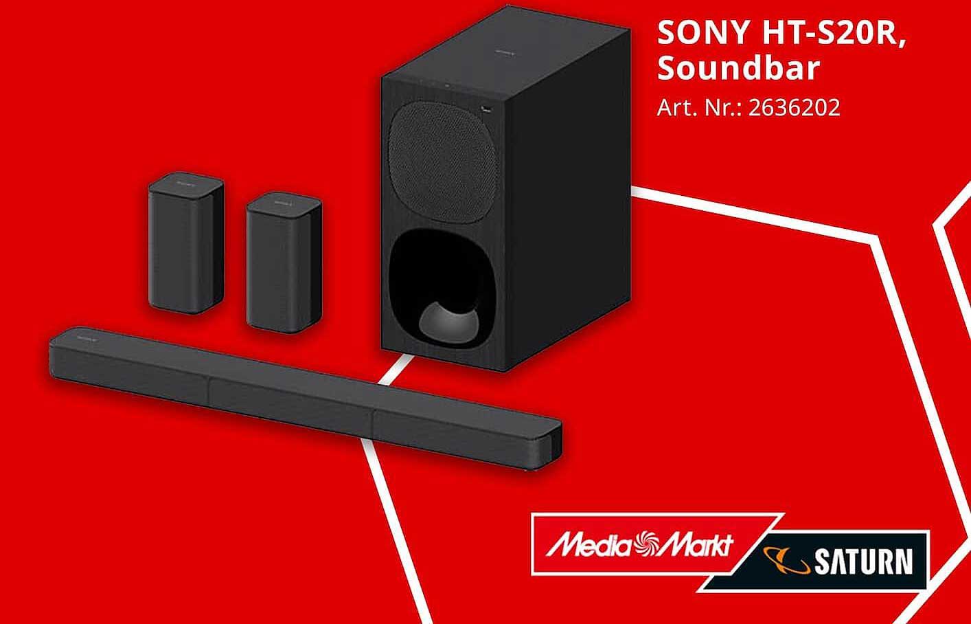 SONY HT-S20R, Soundbar