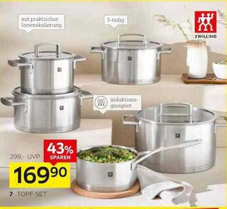 5-teiliges Topfset von ZWILLING