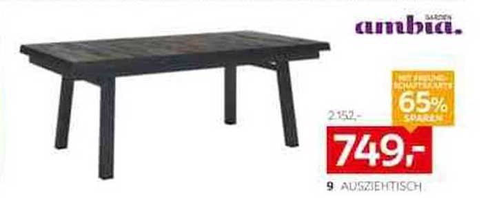 Ambia Ausziehtisch