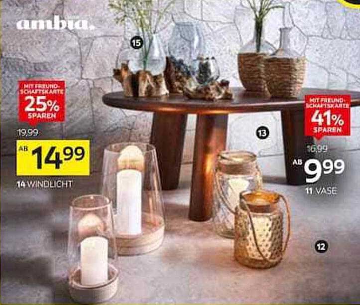 Ambia Windlicht - Trendige Beleuchtung für Ihr Zuhause