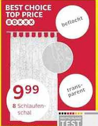 Best Choice Top Price Boxxx - 8 Schlaufen-Schal