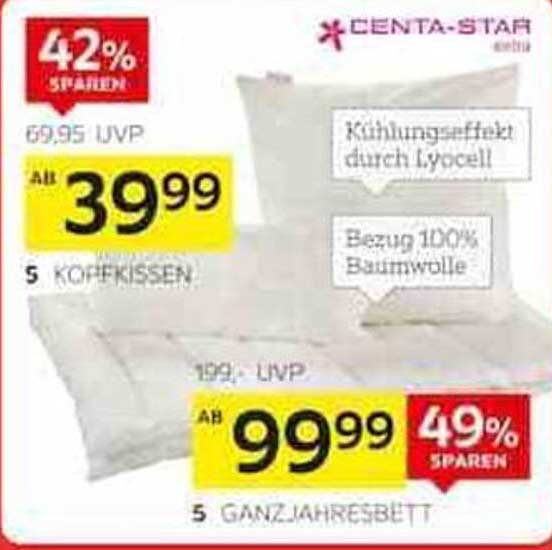 CENTA-STAR Kissen mit Kühlungseffekt