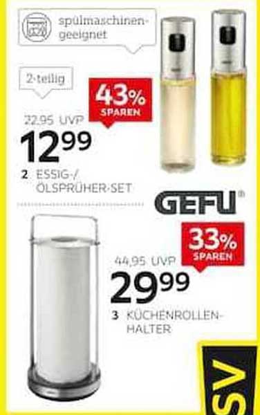 ESSIG-/ÖLSPRÜHER-SET 2-teilig