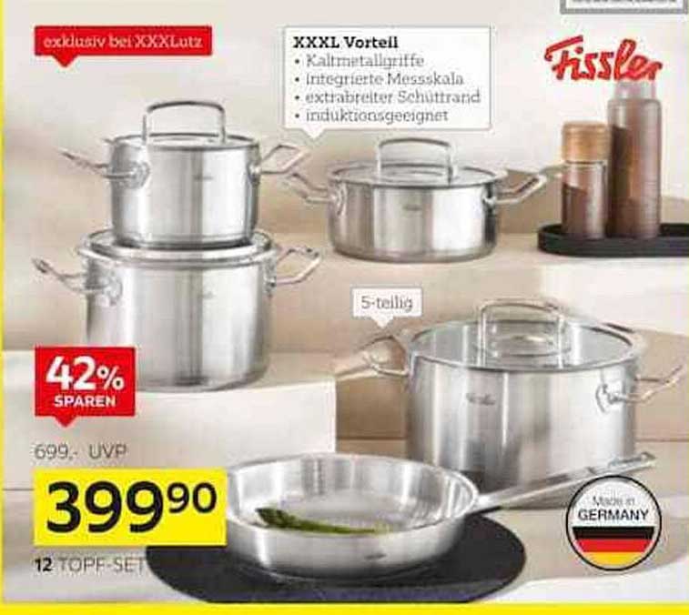 Fissler 12er Topf-Set - 5-teilig