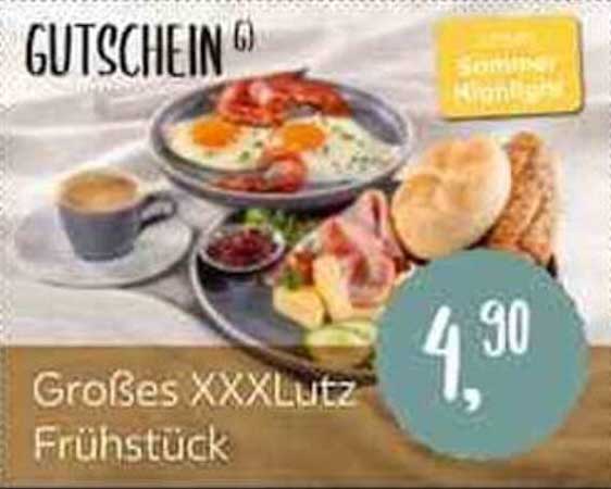 Großes XXXLutz Frühstück