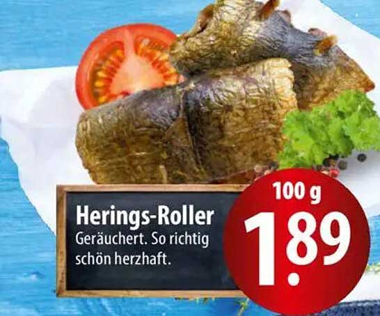 Herings-Roller - Geräuchert. So richtig schön herzhaft.