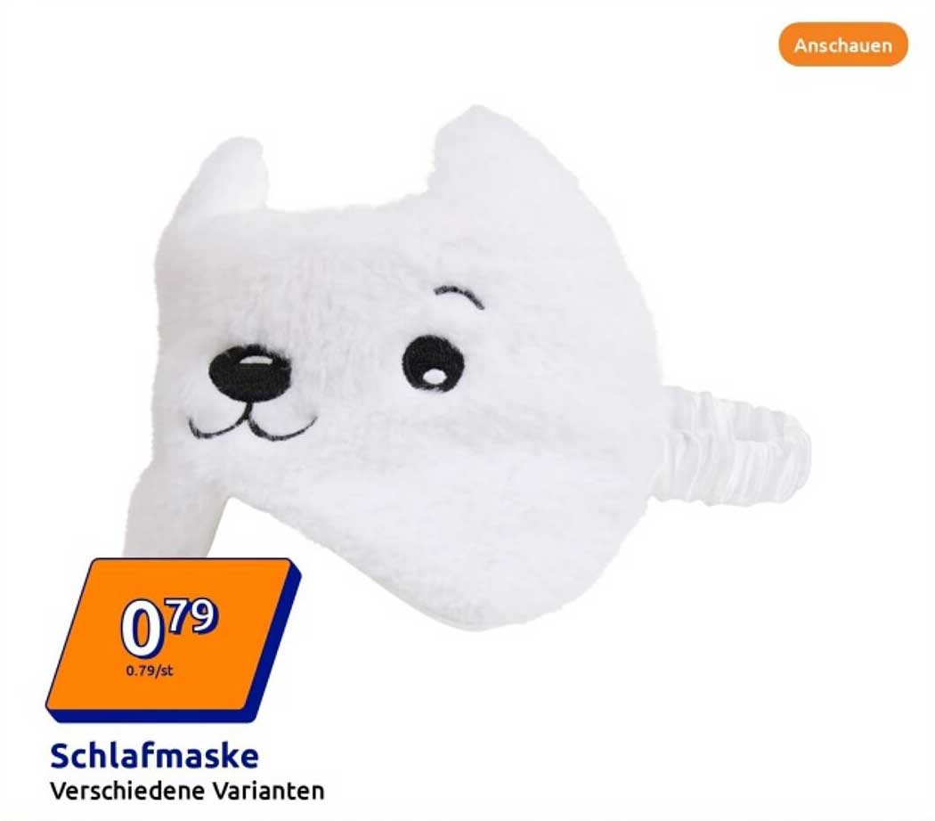 Schlafmaske - Verschiedene Varianten