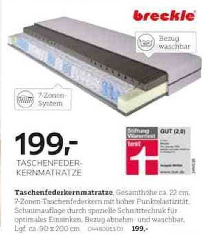 Taschenfederkernmatratze