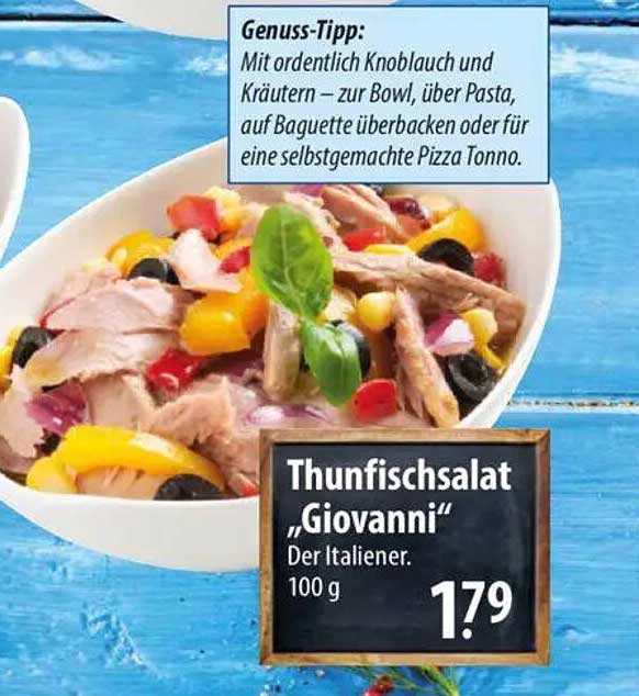Thun Fischsalat "Giovanni" - Der Italiener