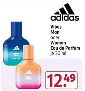 adidas Vibes Man oder Woman Eau de Parfum je 30 ml