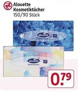 Alouette Kosmetiktücher 150/90 Stück