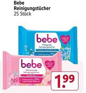 Bebe Reinigungstücher 25 Stück