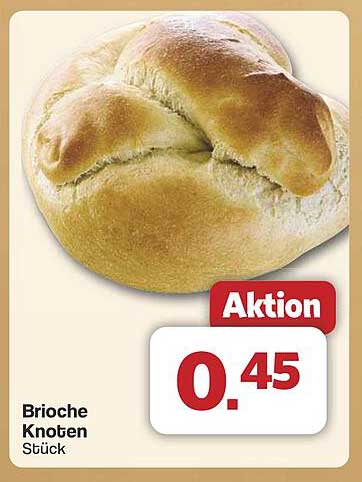 Brioche Knoten Stück