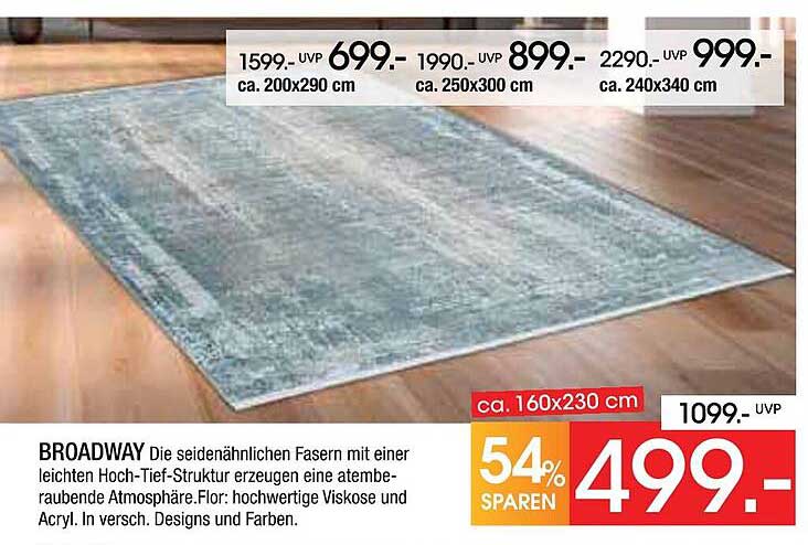 BROADWAY Teppich – Eleganz trifft auf Komfort