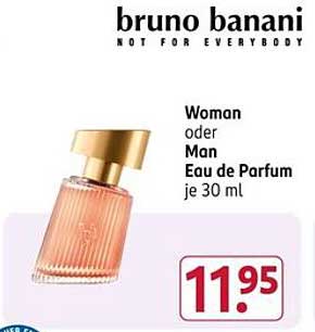 bruno banani Woman oder Man Eau de Parfum je 30 ml