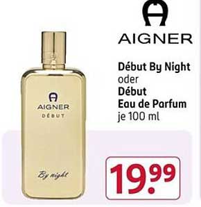 Début By Night oder Début Eau de Parfum je 100 ml