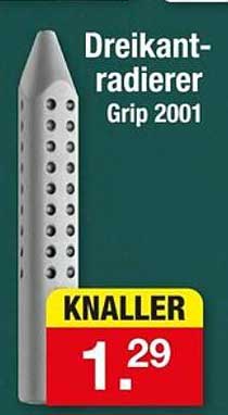 Dreikant-Radierer Grip 2001