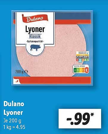 Dulano Lyoner Klassik 200 g