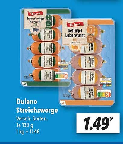 Dulano Streichzwerge - Verschiedene Sorten