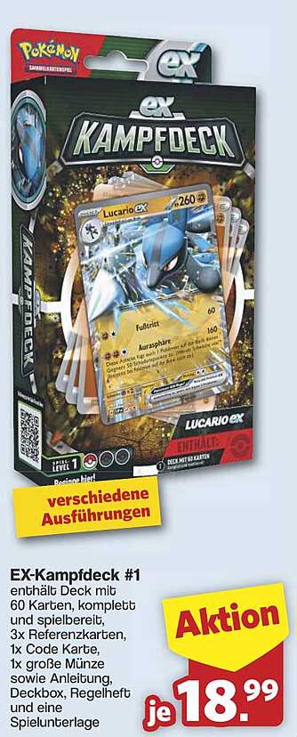 EX-Kampfddeck #1 - Pokémon TCG