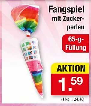Fangspiel mit Zuckerperlen 65-g-Füllung