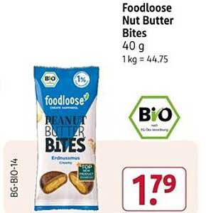 Foodloose Nut Butter Bites 40 g
