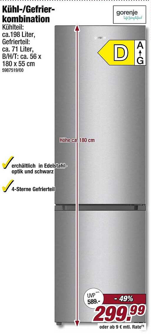 Gorenje Kühl-/Gefrierkombination