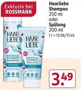 Haarliebe Shampoo 250 ml oder Spülung 200 ml