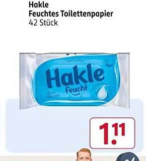 Hakle Feuchtes Toilettenpapier 42 Stück