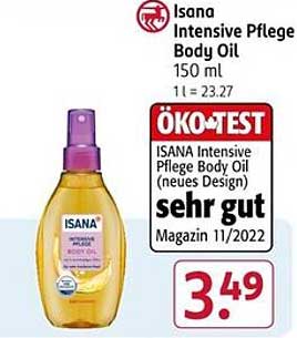 Isana Intensive Pflege Body Oil 150 ml