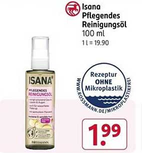 Isana Pflegendes Reinigungsöl 100 ml