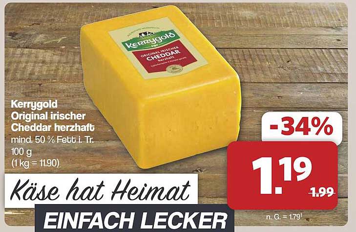 Kerrygold Original irischer Cheddar herzhaft