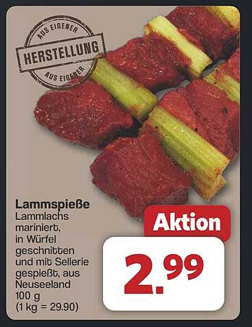 Lammschwein Spieße