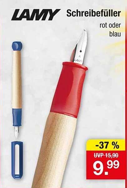 LAMY Schreibefüller in Rot oder Blau