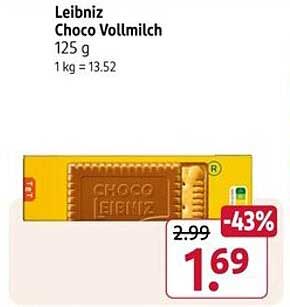 Leibniz Choco Vollmilch 125 g
