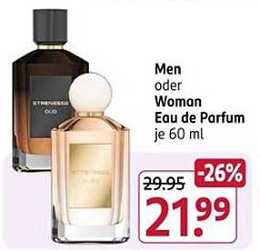 Men oder Woman Eau de Parfum je 60 ml