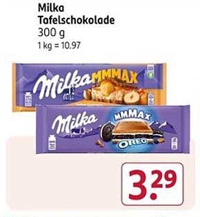 Milka Tafelschokolade 300 g